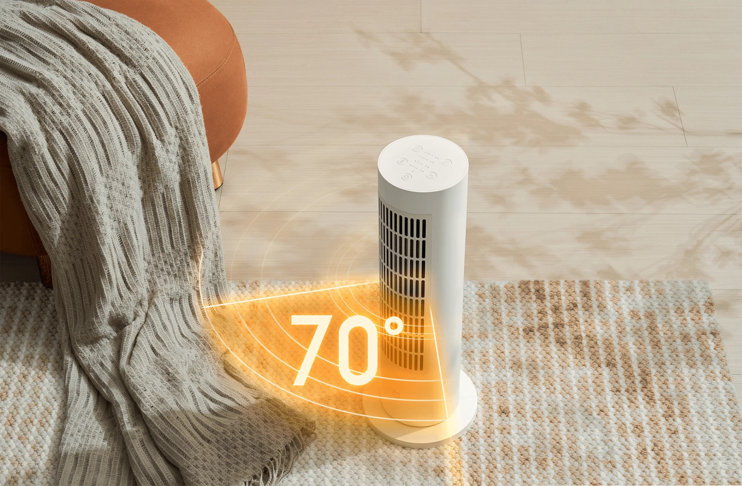 هیتر بخاری شیائومی مدل Smart Tower Heater Lite گلوبال (نسخه جدید اورجینال پلمپ ارسال فوری) فروشگاه اینترنتی زیکتز