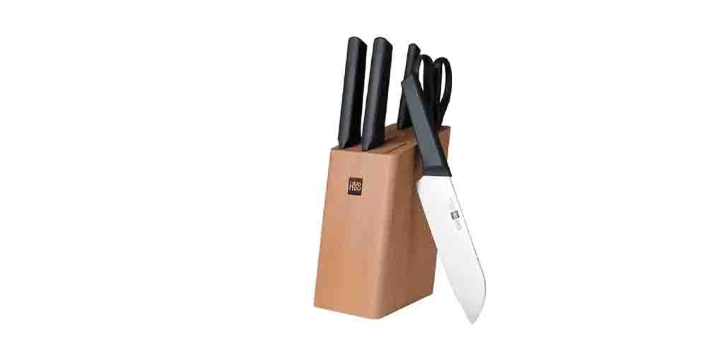 سرویس چاقو آشپزخانه 6 پارچه شیائومی Huo Hou HU0057
